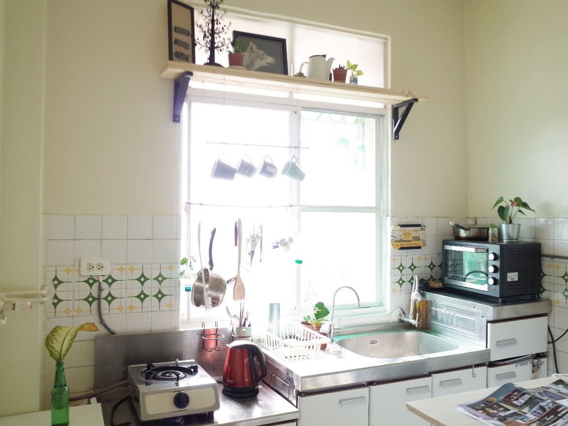 中島廚房改造後，整個煥然一新！