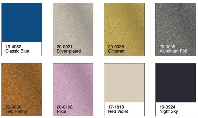 Pantone 經典藍調色盤 3／圖片來源：Pantone。