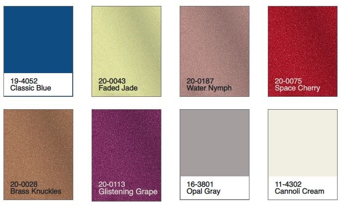 Pantone 經典藍調色盤 5／圖片來源：Pantone。