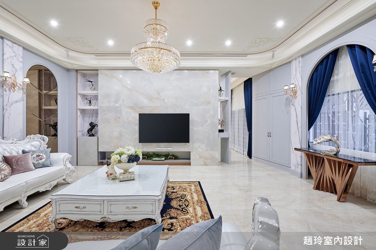 深深喜愛優雅古典美學的屋主,長期關注呂學宇設計師的