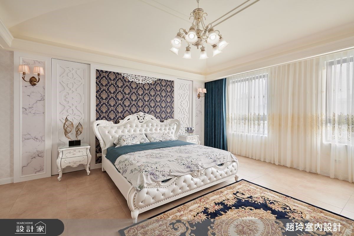 深深喜愛優雅古典美學的屋主,長期關注呂學宇設計師的