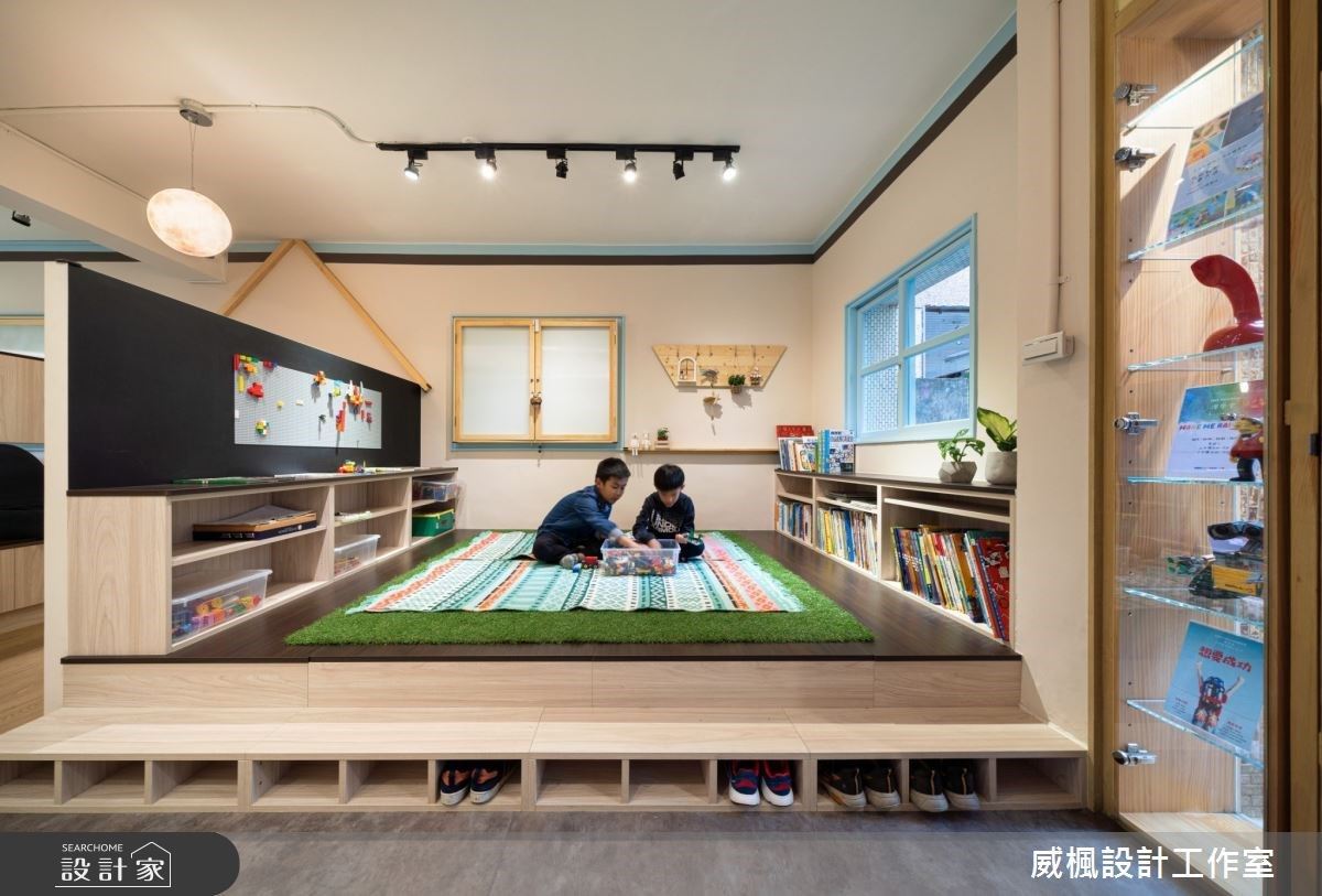 這間位於南崁兒童藝術村的「澤學邦」共學基地，前身是