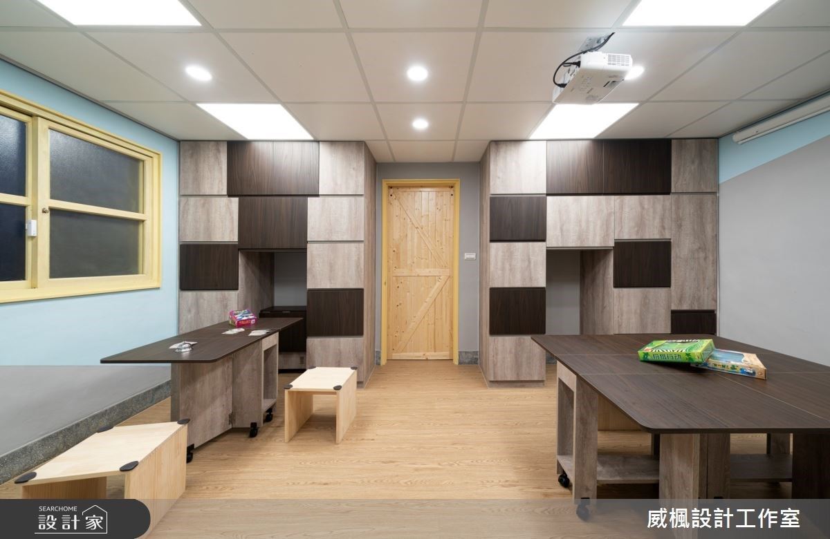 這間位於南崁兒童藝術村的「澤學邦」共學基地，前身是