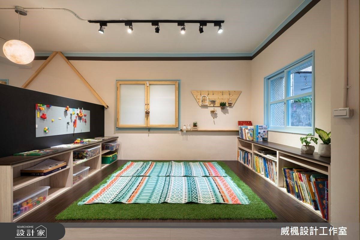 這間位於南崁兒童藝術村的「澤學邦」共學基地，前身是