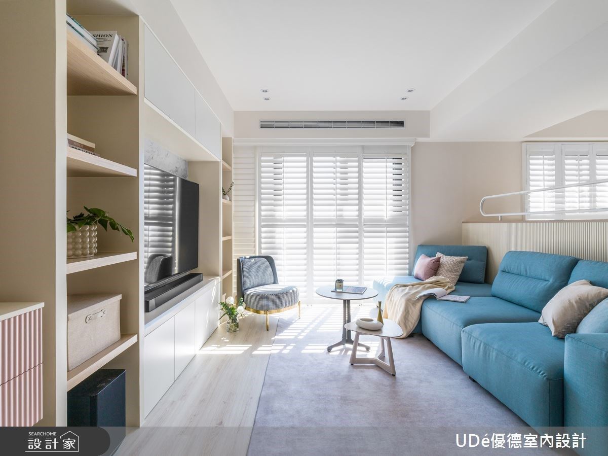 45坪3房2廳的新古典居家，屋主是位工程師，為了打造出
