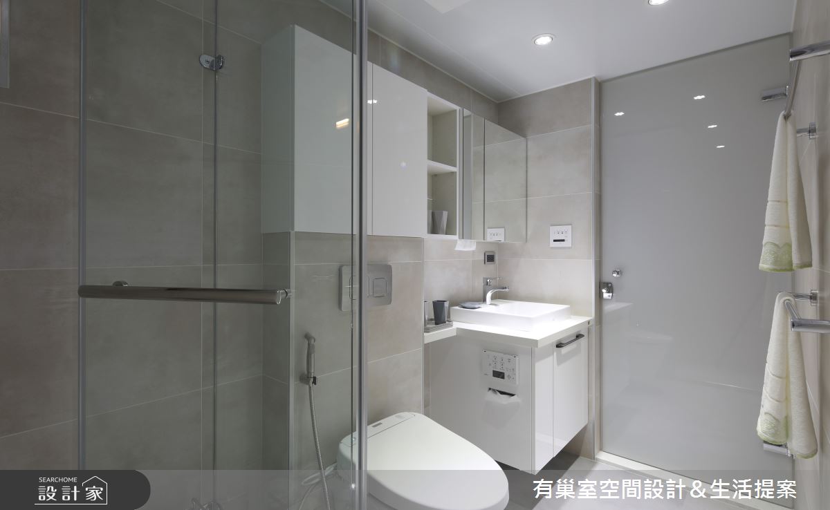 注重收納的 32 坪老屋,翻新計畫上,以簡約風概念貫穿