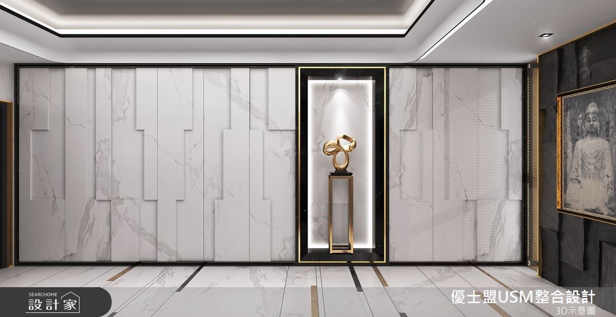 時尚奢華宅實現每個女人的夢!與精品包收納牆共枕眠、