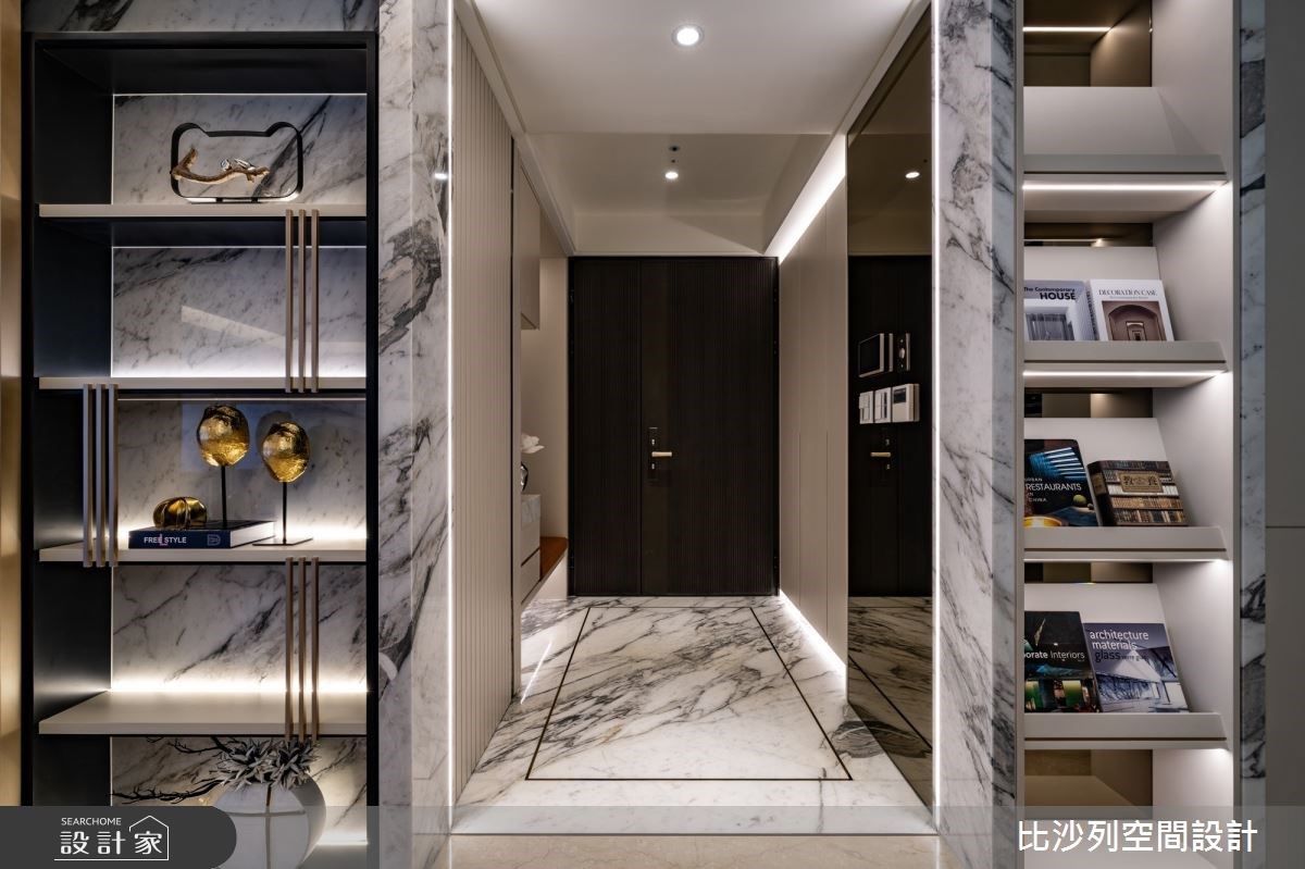 75坪混搭風的豪宅，屋主對生活品質很注重，期望回家後
