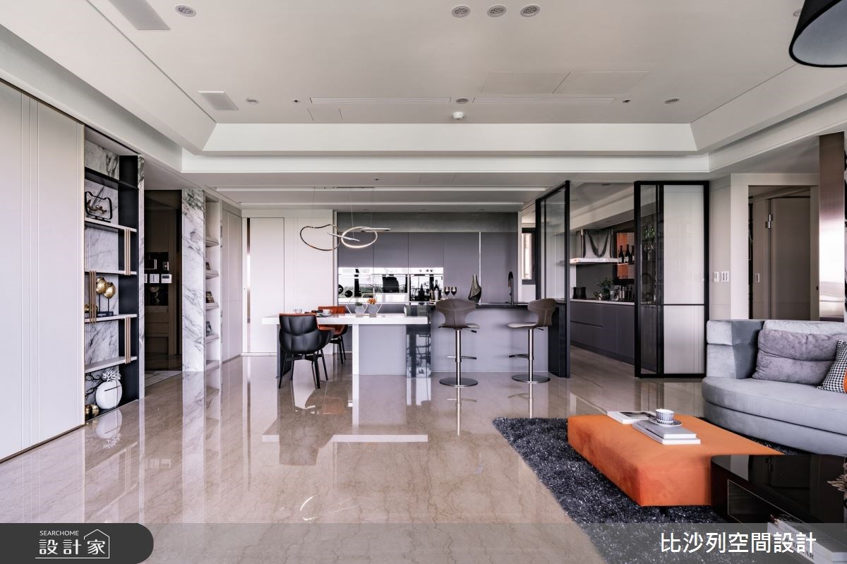 75坪混搭風的豪宅，屋主對生活品質很注重，期望回家後