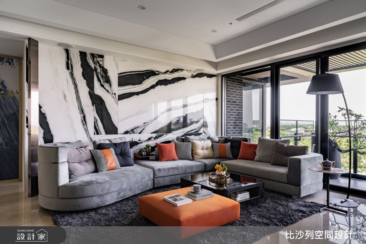 單身貴族理想的現代宅,從毛胚開始,便經由張靜峰設計
