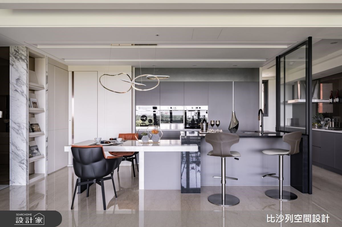 單身貴族理想的現代宅,從毛胚開始,便經由張靜峰設計