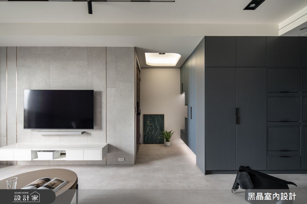 37坪混搭宅內,黑晶室內設計 張欣慧、郭亮君兩位設計