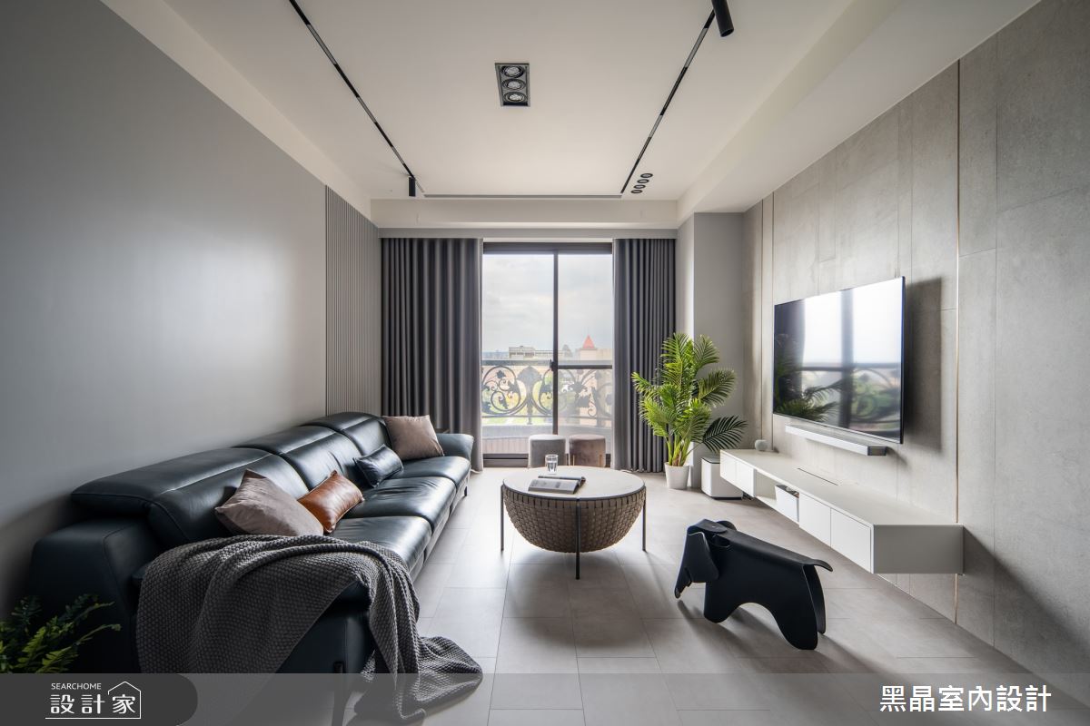 37坪混搭宅內,黑晶室內設計 張欣慧、郭亮君兩位設計