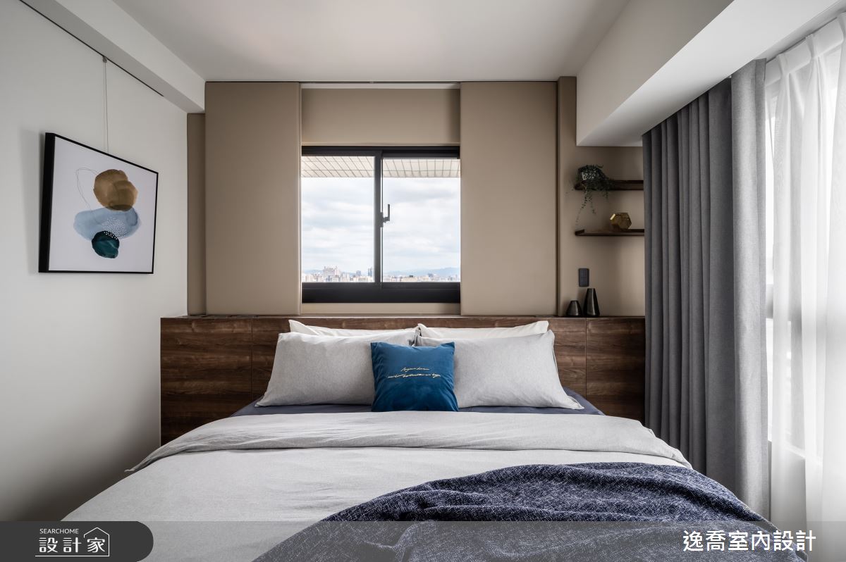 室內23坪的新屋，將3房打造成實用的2+1房，並增加收納
