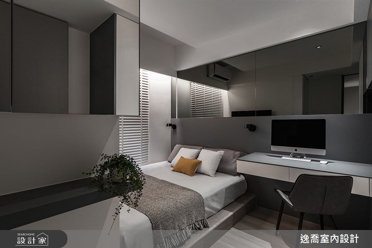 27 坪的現代風複層住宅，因為住著夫妻倆、三名成年子