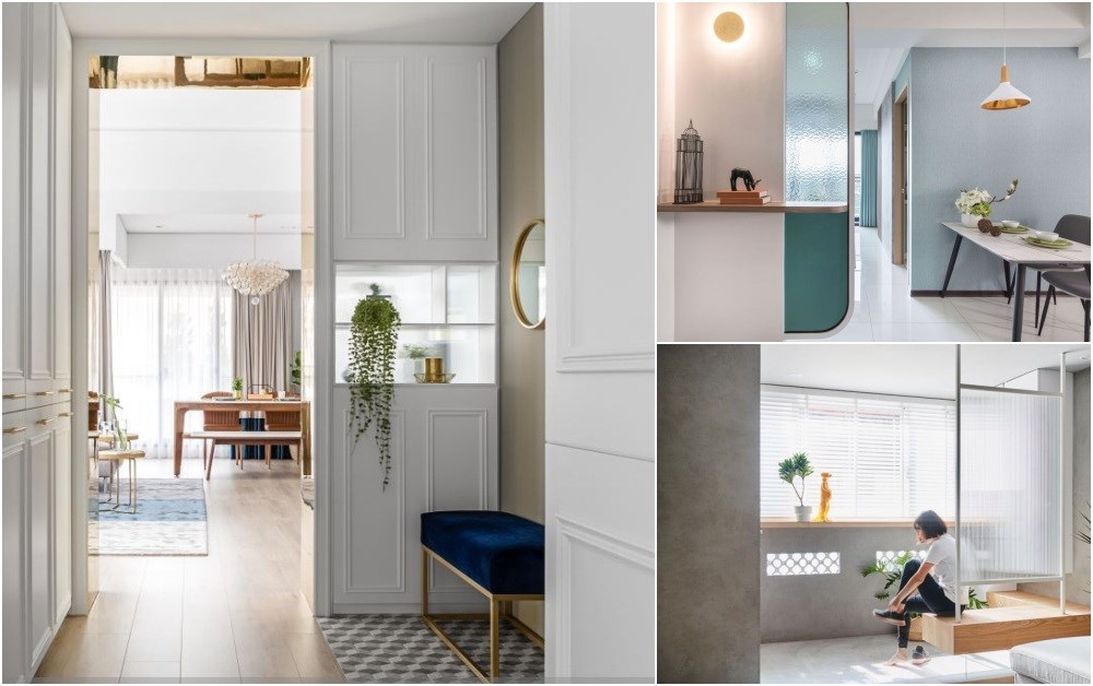 玄關裝潢除了著重在收納設計外,更會影響屋內格局以及