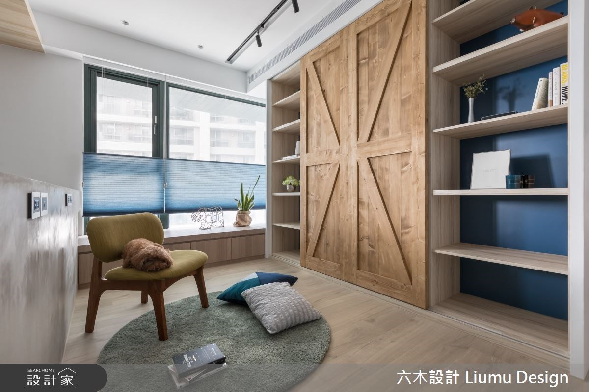 兩人一狗同住的48坪北歐風居家，寬敞舒適的開放式格局