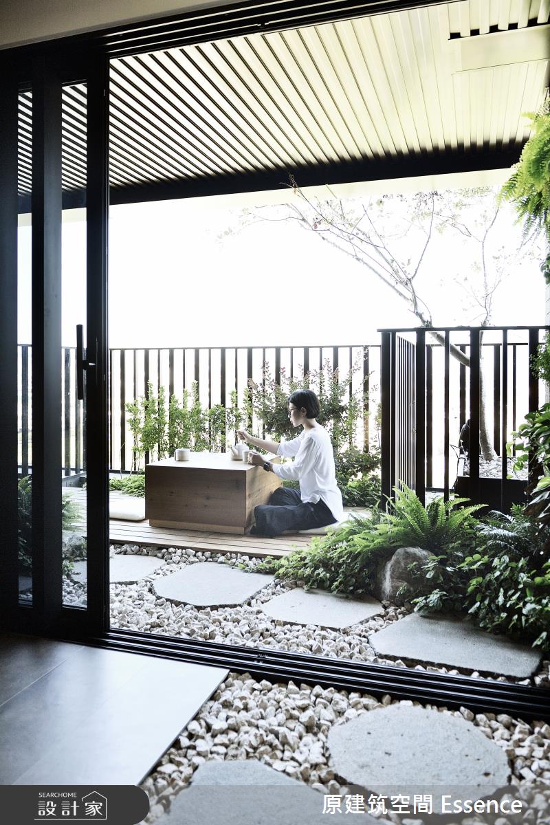 喜愛茶道、陶藝品收藏的退休屋主,希望在都市中38坪的