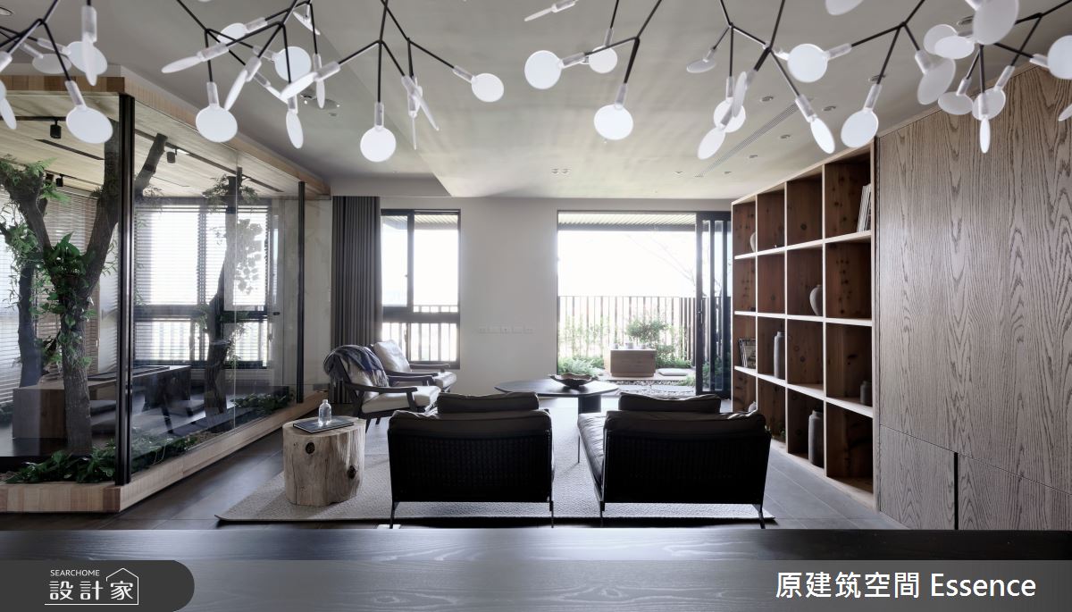 喜愛茶道、陶藝品收藏的退休屋主,希望在都市中38坪的