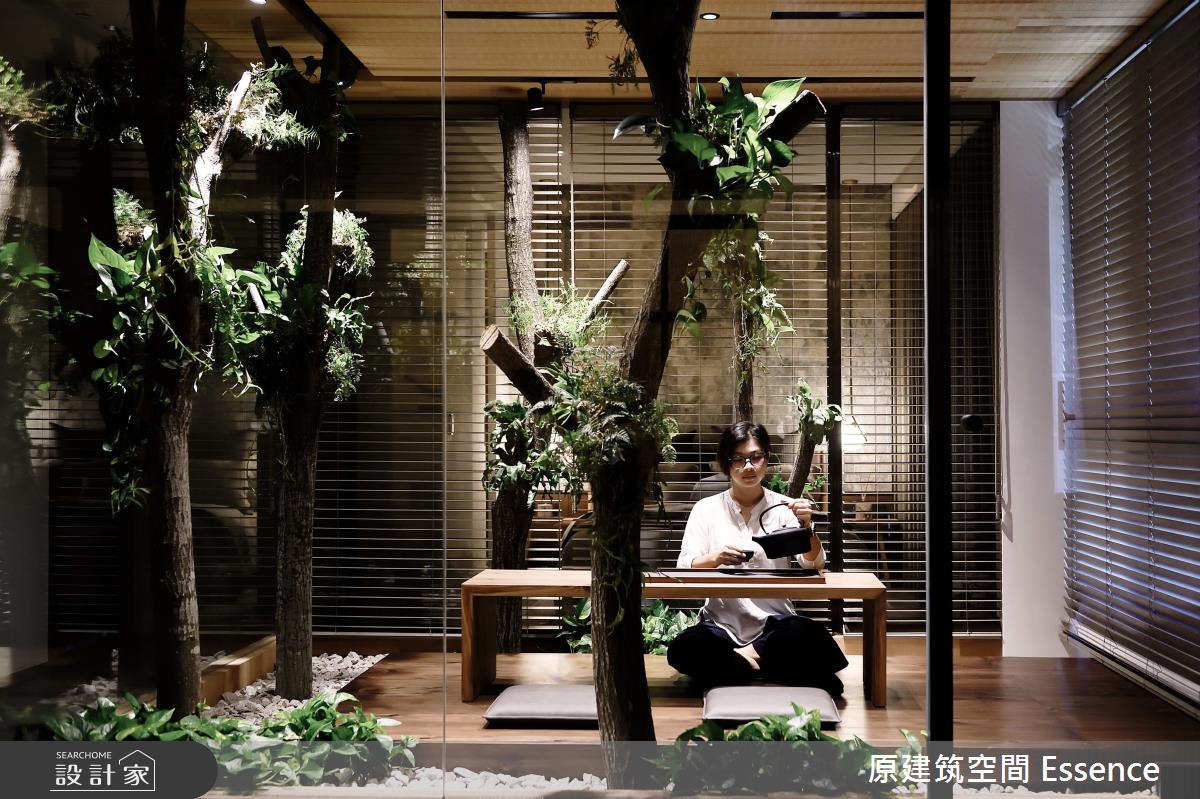 喜愛茶道、陶藝品收藏的退休屋主,希望在都市中38坪的