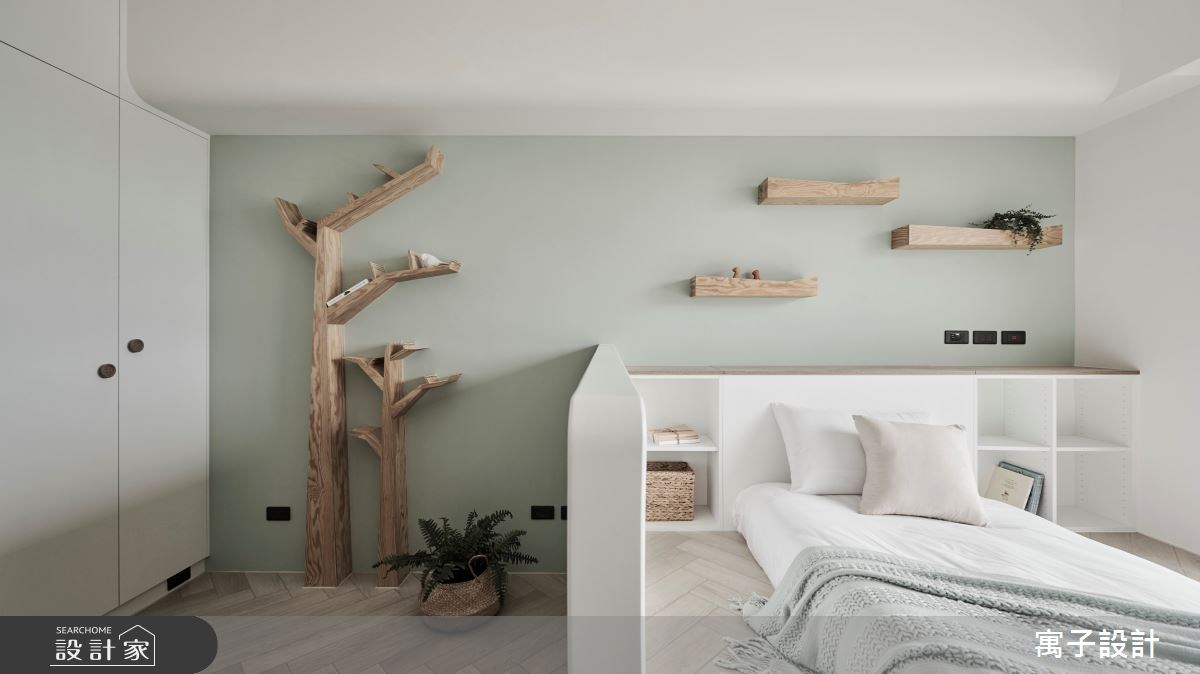 45 坪老屋坐擁舒適的採光和山景,設計師藉由簡潔沉靜