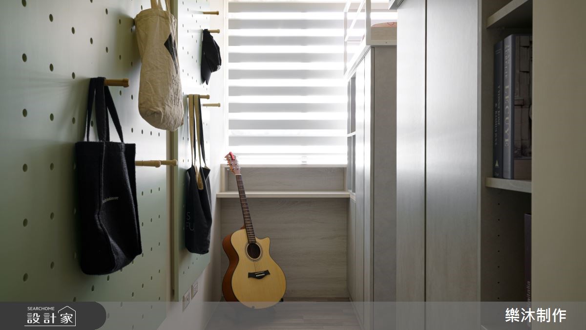 當家中成員較多，收納規劃也變得相當重要！ 24 坪的北