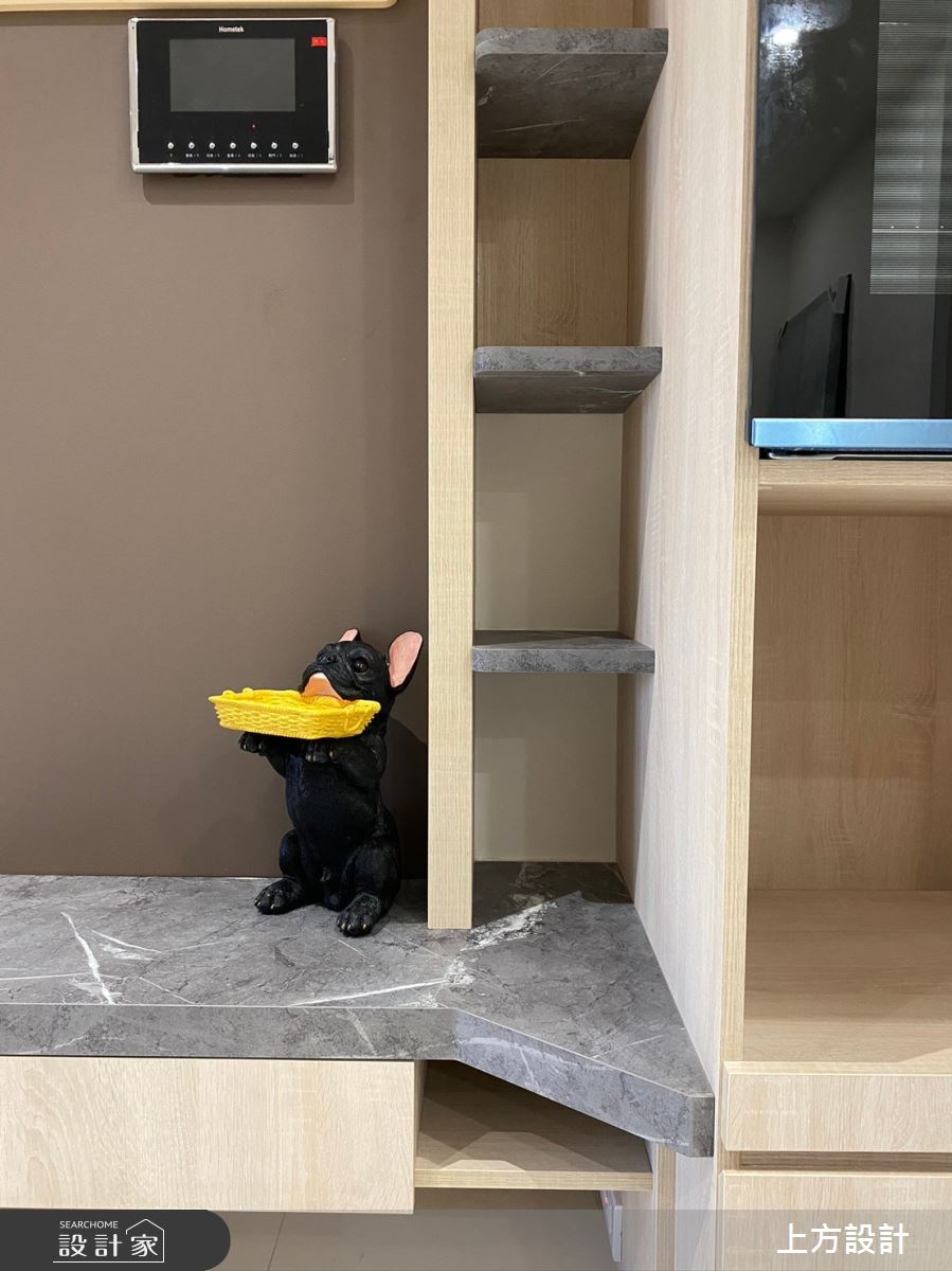 21 坪混搭風小宅為一家三口與狗狗的新生活空間，坪數