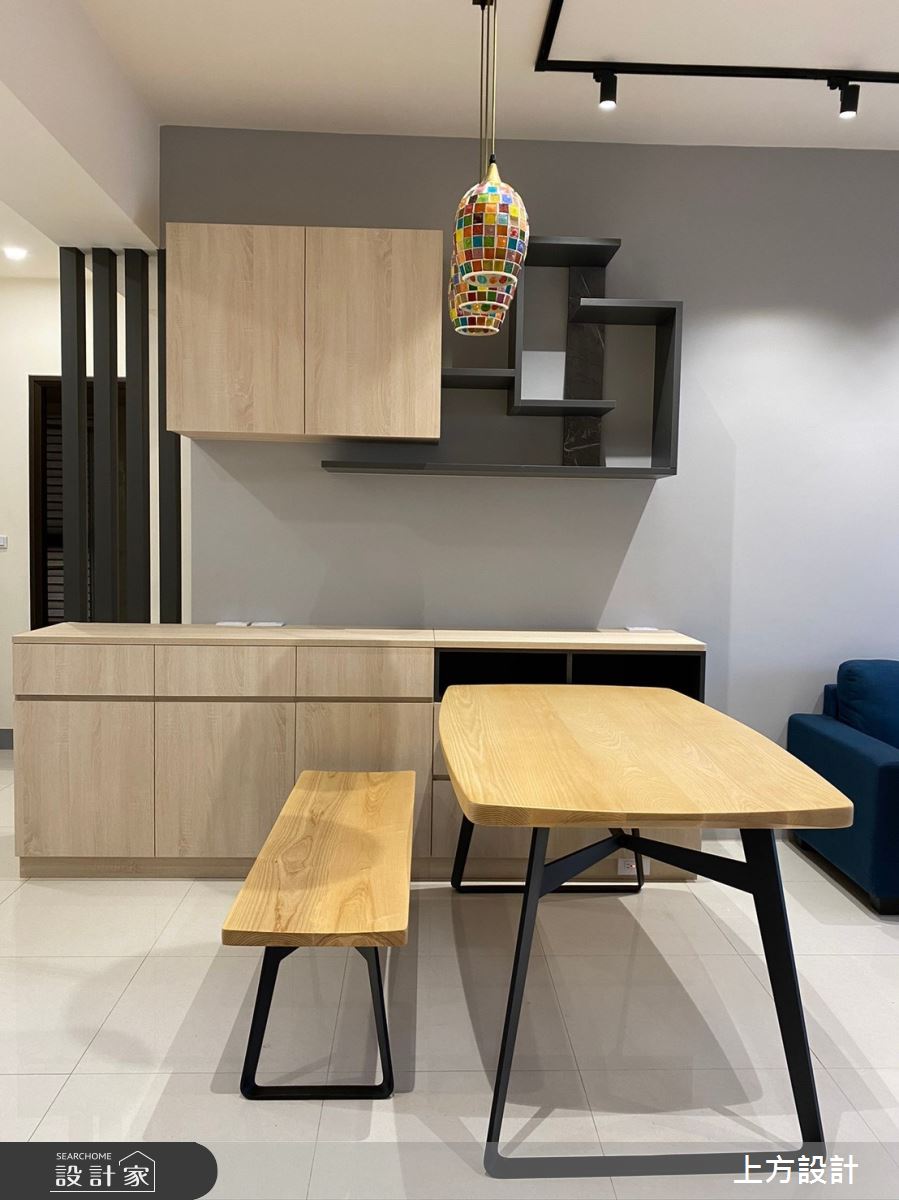 21 坪混搭風小宅為一家三口與狗狗的新生活空間，坪數