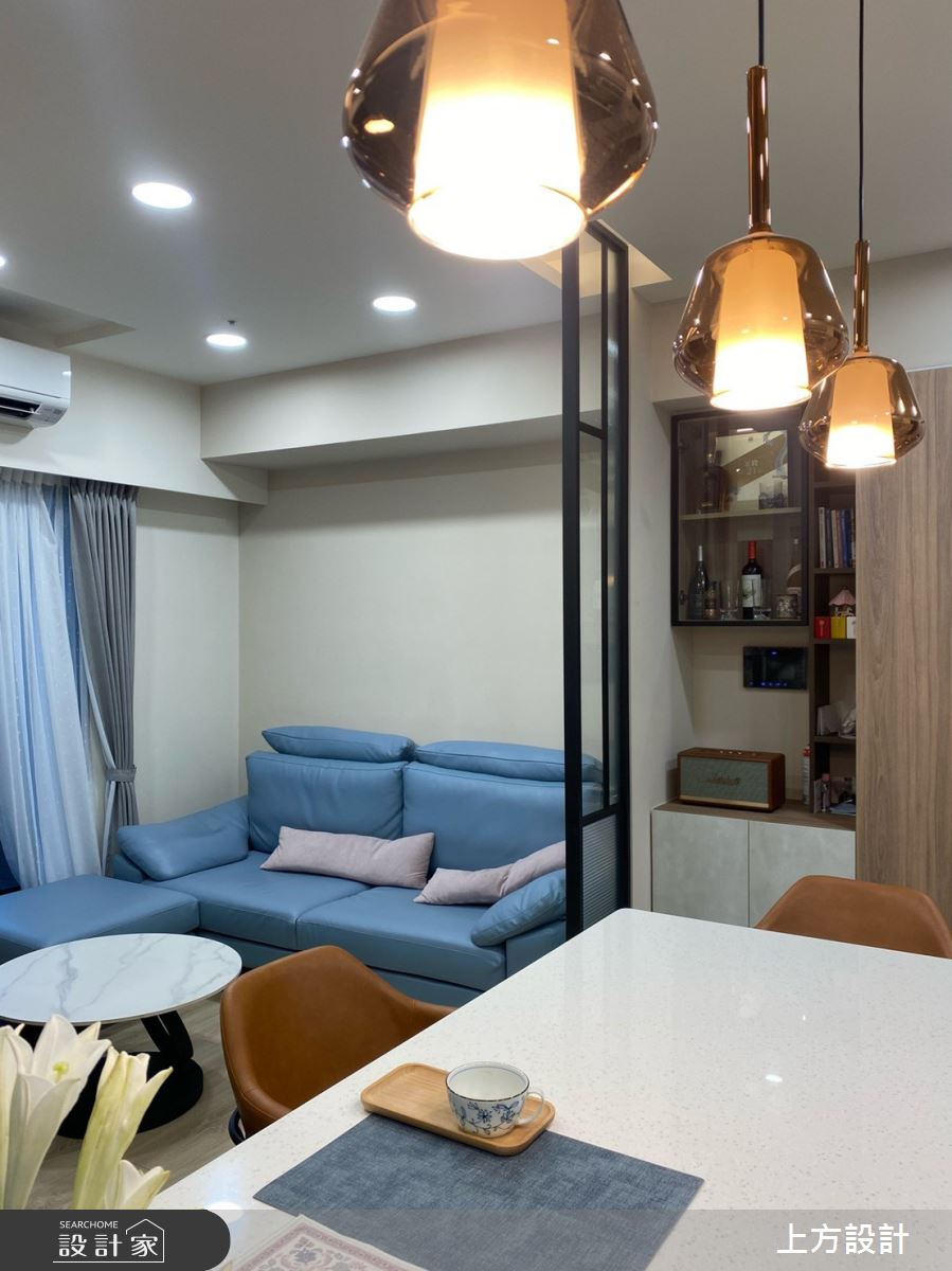 屋主購入座落於高鐵附近的新建案,為一間適合單身貴族