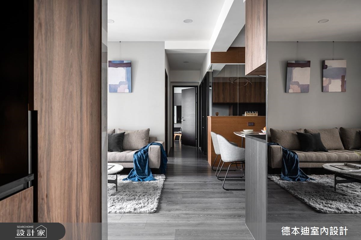 從事科技業的屋主買下這間26坪預售屋,二度邀請德本迪