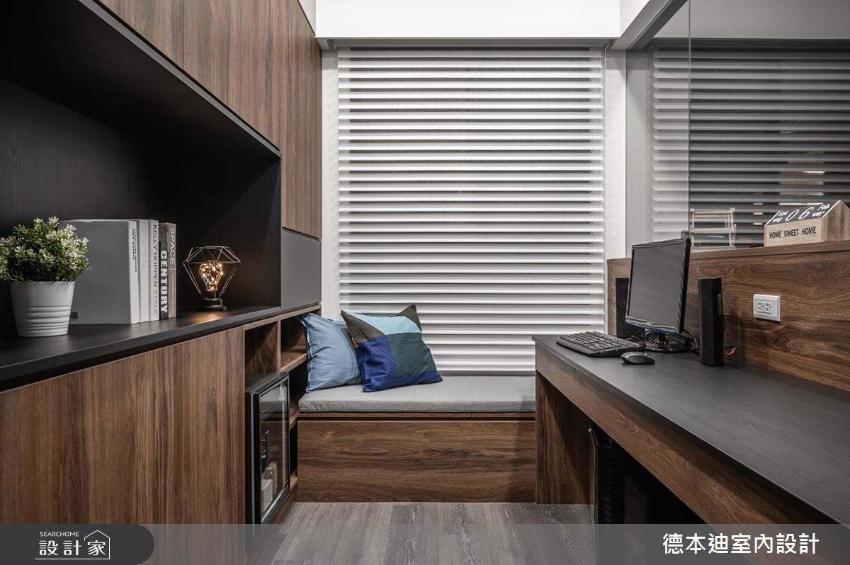 從事科技業的屋主買下這間26坪預售屋,二度邀請德本迪