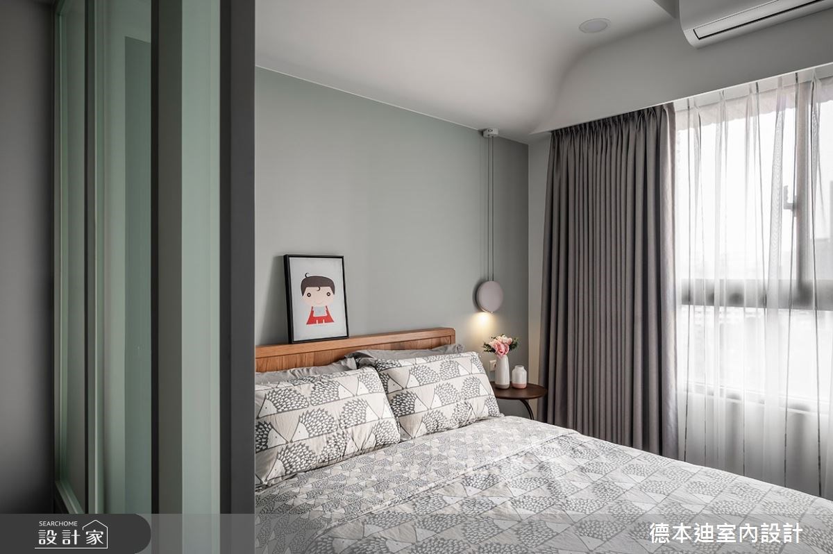 從事科技業的屋主買下這間26坪預售屋,二度邀請德本迪