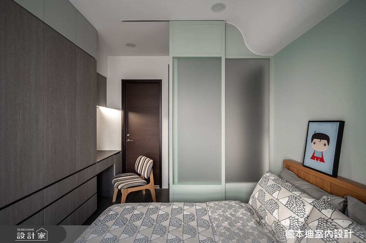 從事科技業的屋主買下這間26坪預售屋,二度邀請德本迪