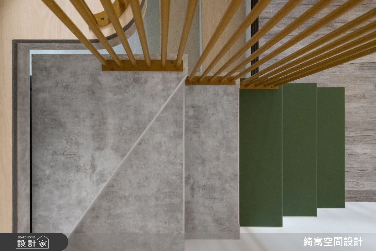 18 坪現代風住宅的屋主，希望給雙胞胎女兒充足的生活