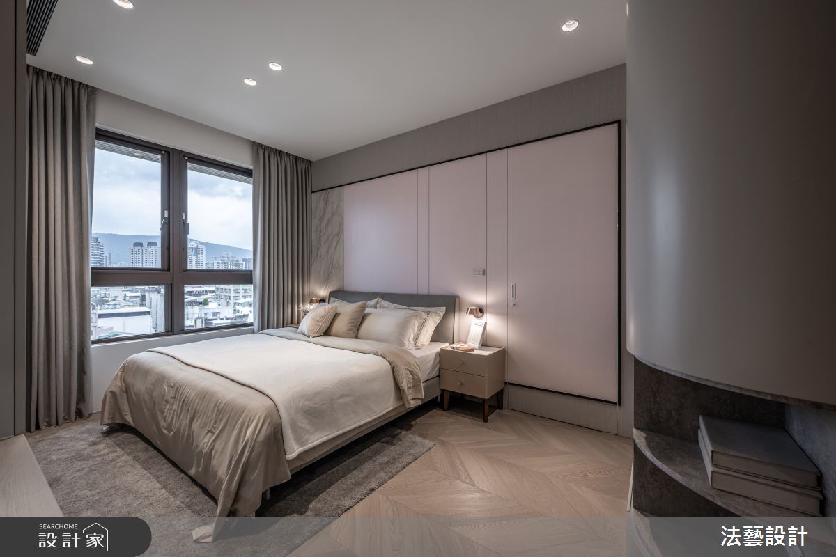 室內30坪的毛胚屋,保留良好採光,透過妥善格局配置、