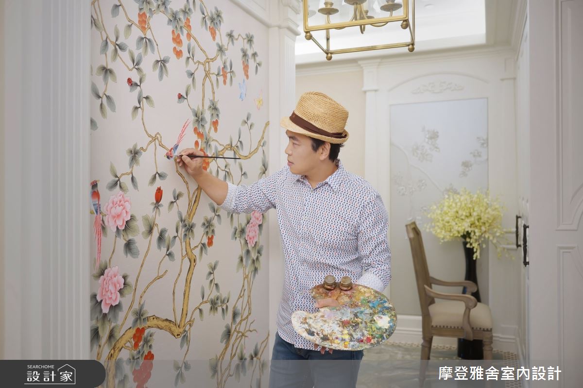 摩登雅舍室內設計主持設計師王思文（Vivian）與汪忠錠