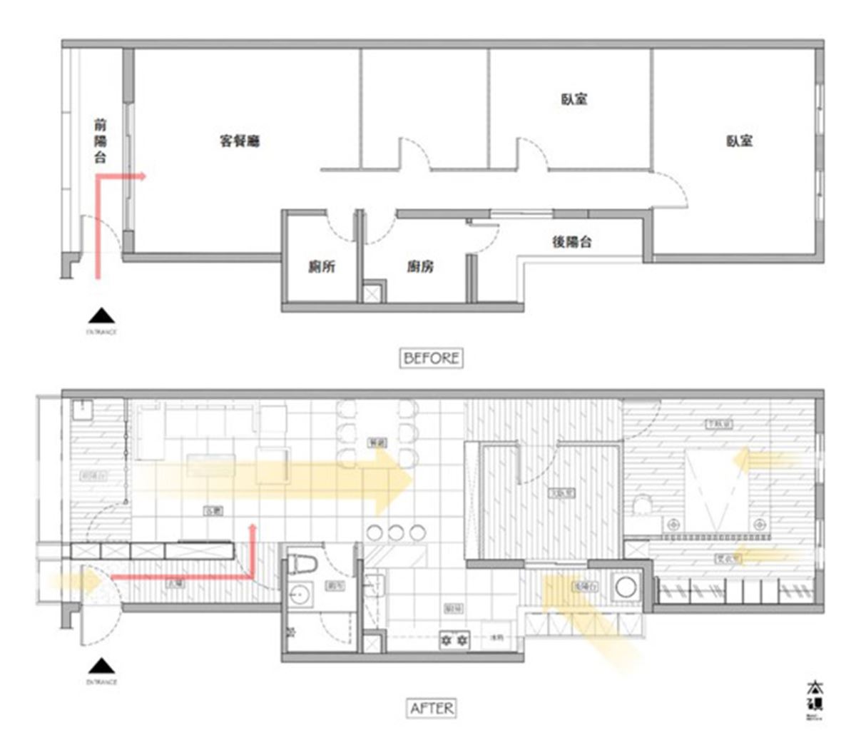 平面圖提供_太硯設計。 平面圖提供_太硯設計。