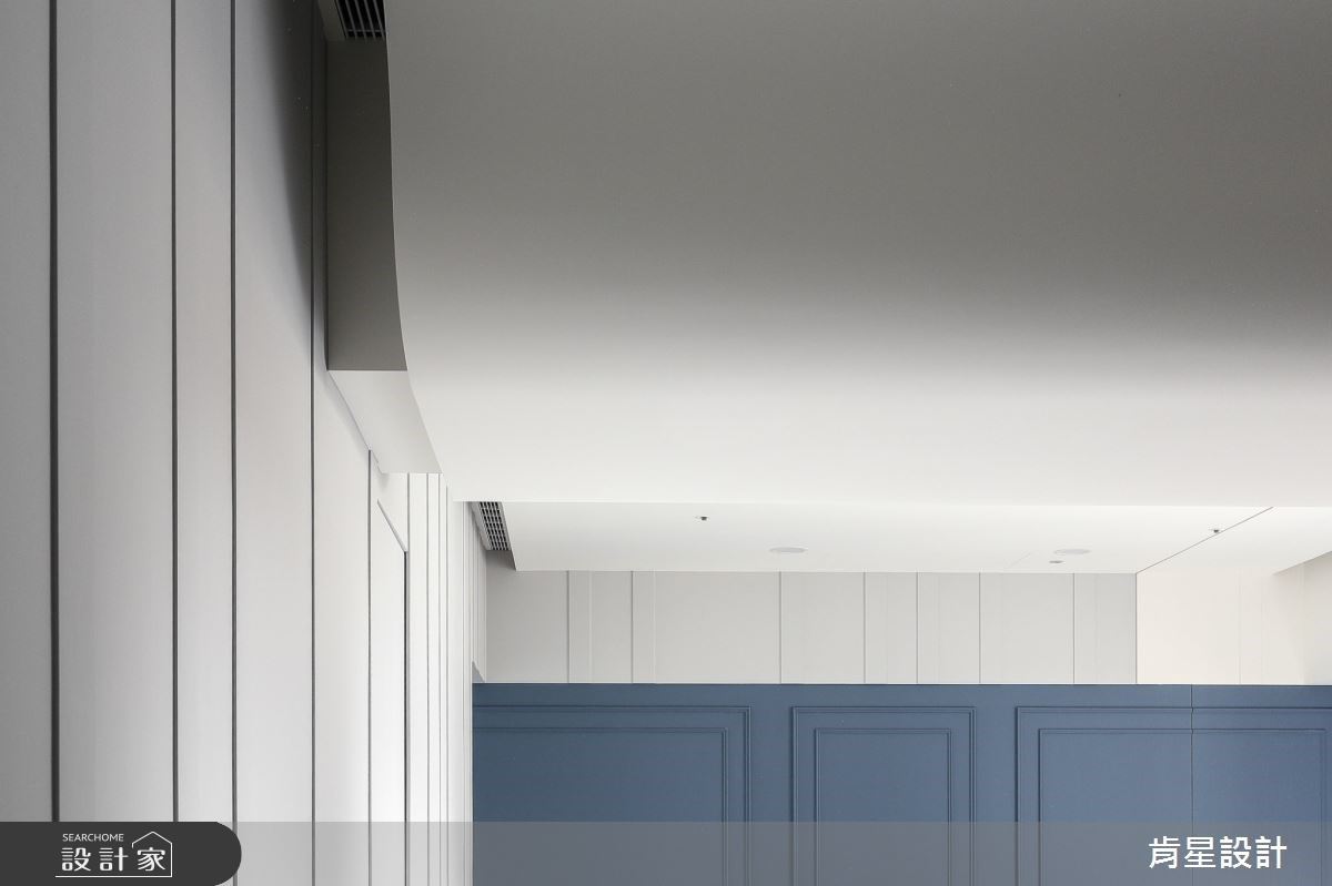 40坪的毛胚屋在設計師的巧手下搖身一變，成為猶如百坪