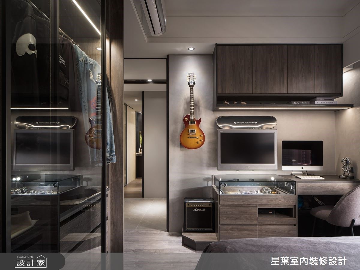 身為藍寶堅尼車友的男屋主，對超跑的線條美感、科技與