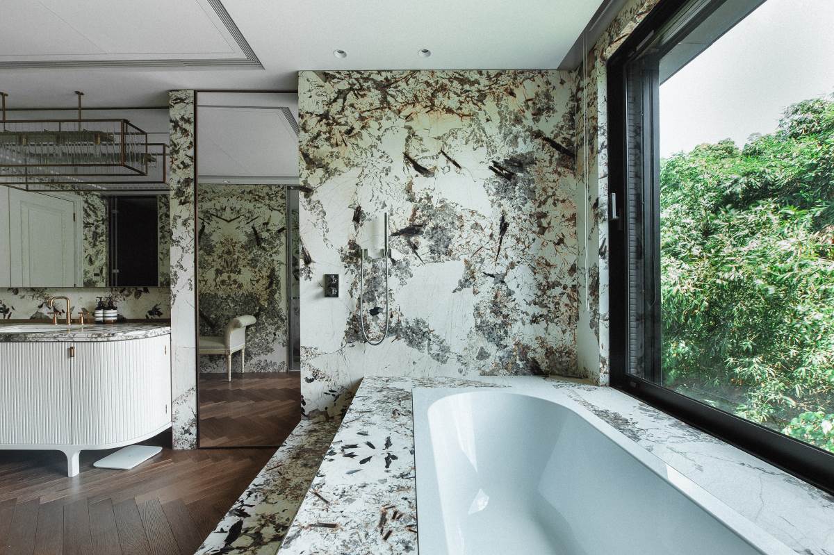 一個家的高貴,取決於材質的運用方式;好的選材,不但