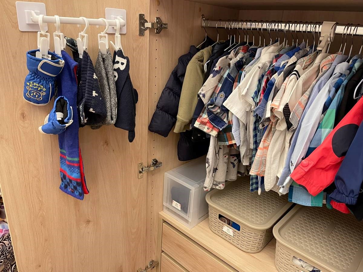 網友Aileen Wu一家五口加上一狗，住在室內33坪的房子