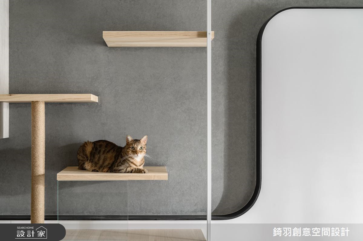 暖灰、清新木質和純白色調，構築了 30 坪北歐宅的溫潤