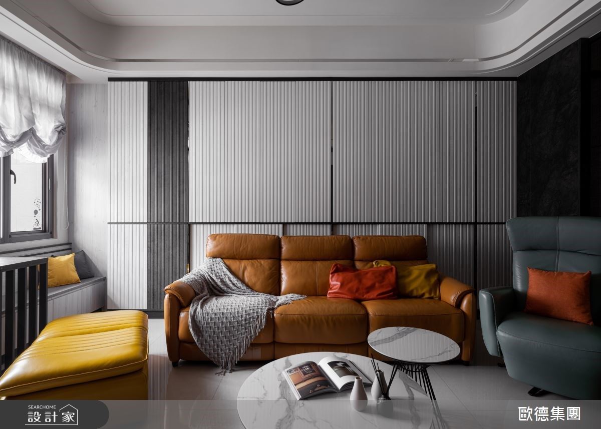 這棟四層樓的透天別墅,是屋主與歐德設計師金瑜新的第