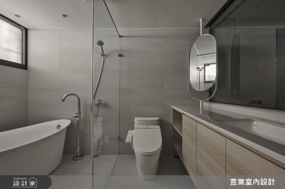 33 坪的現代風老屋,屋齡近 50 年,有漏水問題急需解