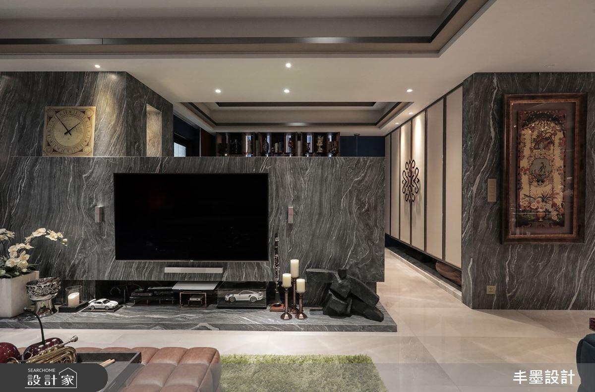 48 坪中古屋改造後的別緻風格，來自於屋主見識過的色