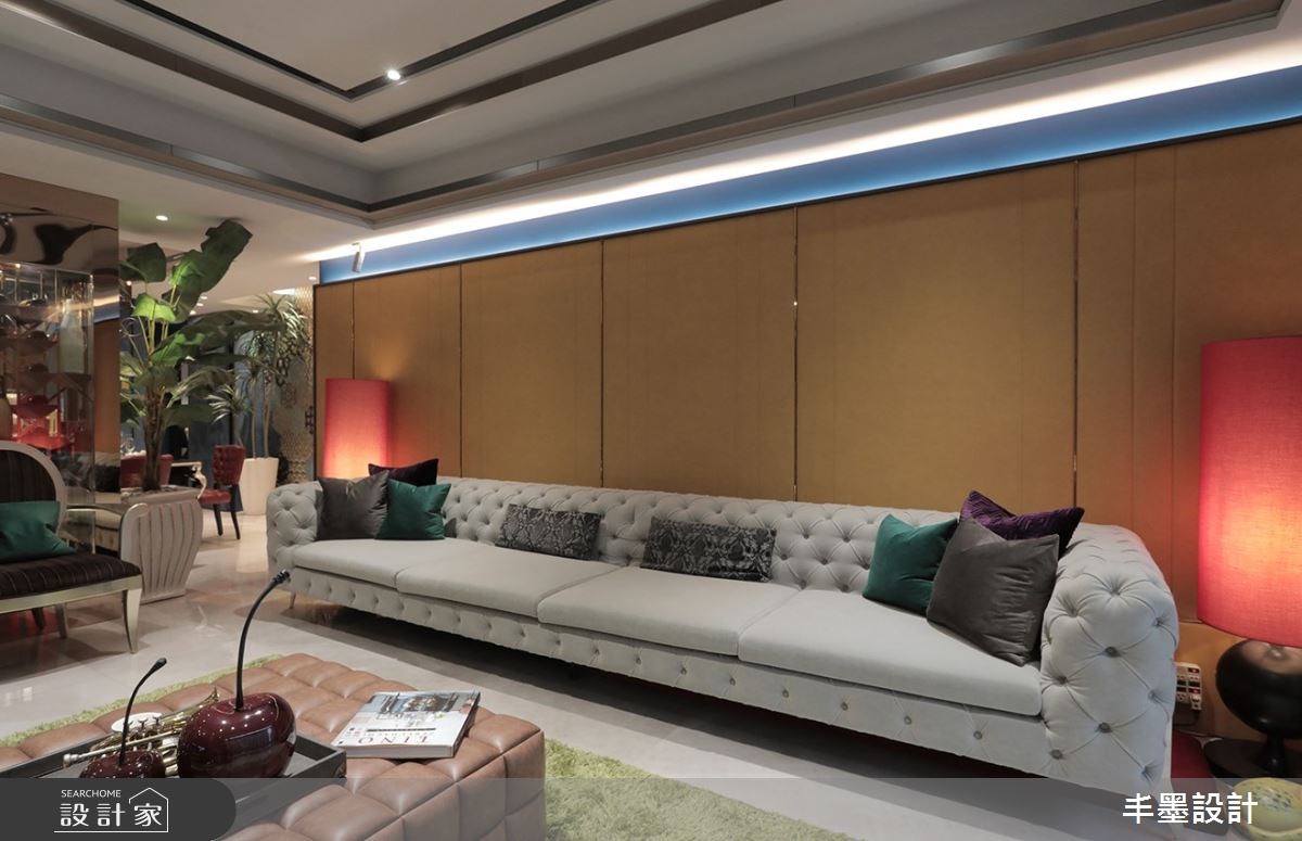 48 坪中古屋改造後的別緻風格，來自於屋主見識過的色