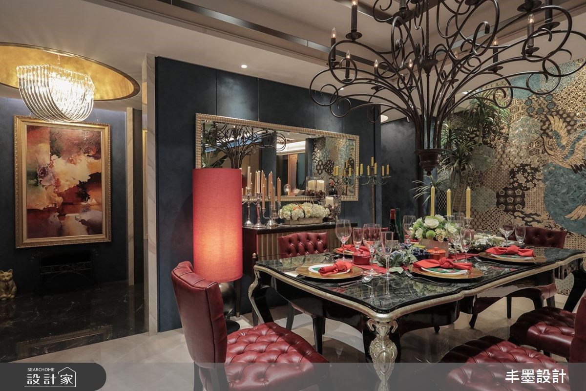 48 坪中古屋改造後的別緻風格，來自於屋主見識過的色