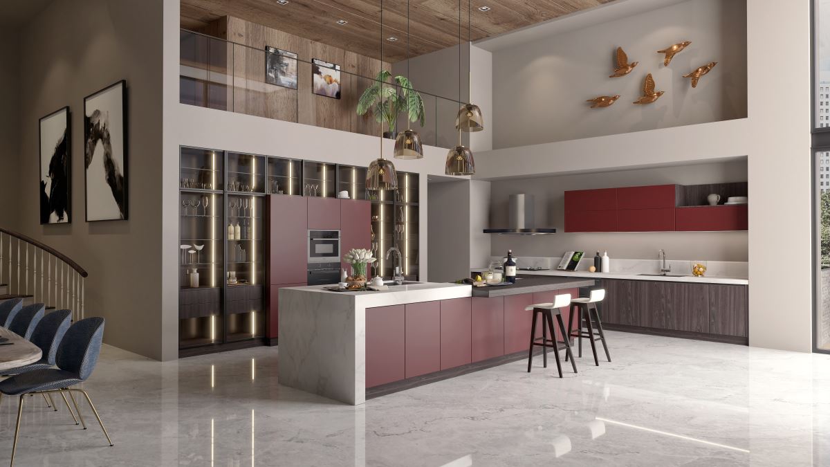 台灣櫻花整體廚房推出高質感系列「PREMIUM 君璽廚房」,營造大坪數開放式廚房空間的氣勢非凡 台灣櫻花整體廚房推出高質感系列「PREMIUM 君璽廚房」,營造大坪數開放式廚房空間的氣勢非凡