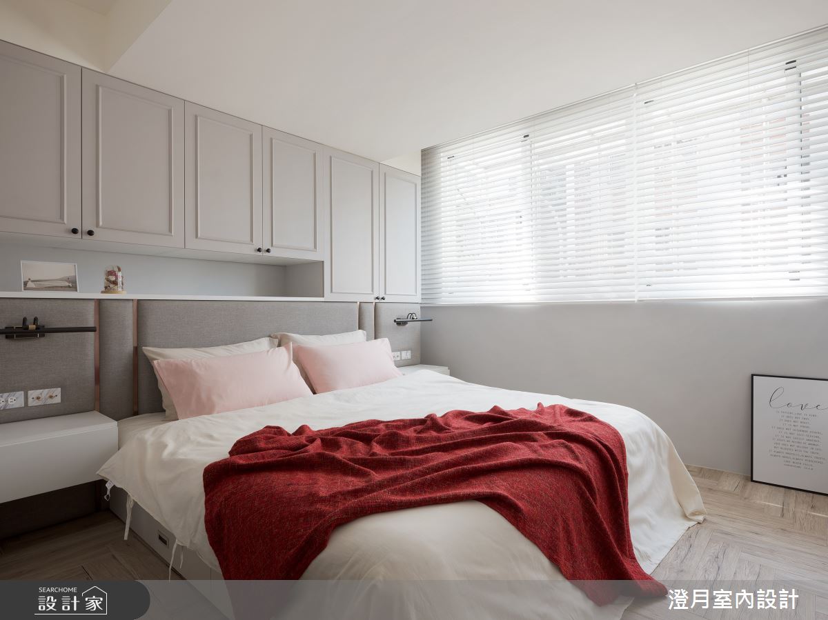 35坪老屋,原始屋況面臨採光不佳的窘況,更有著嚴重的