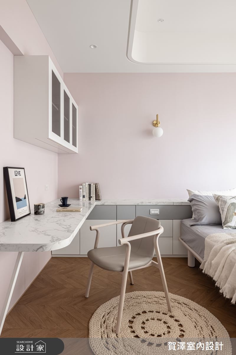 此案為55坪的混搭宅改造翻新，賀澤室內設計 張亦勝設